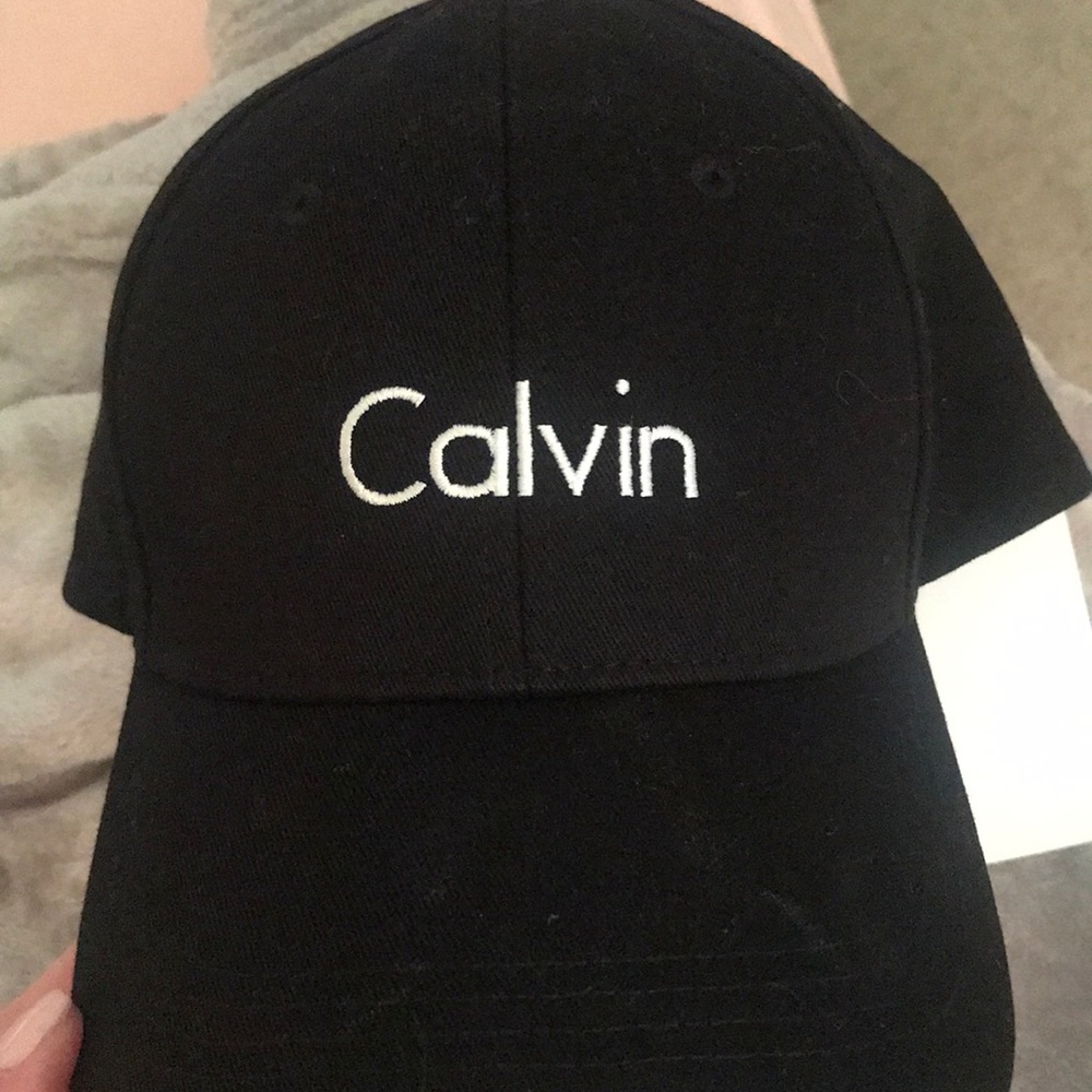 Calvin Klein black baseball cap